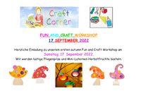 1st autumn fun and crafts workshop september 17 2022